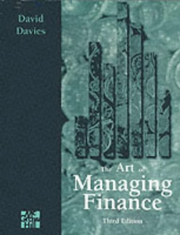 Stock image for The Art of Managing Finance for sale by Better World Books Ltd