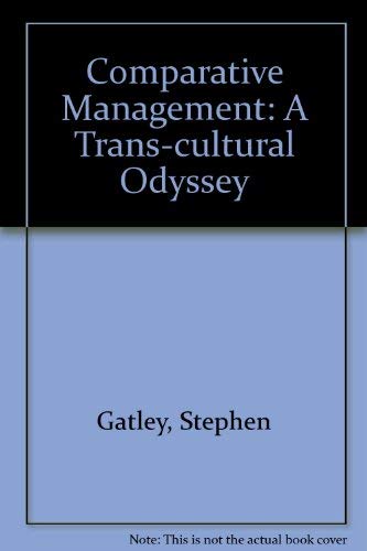 9780077091842: Introduction To Comparative Managemental Transcultural Odyssey