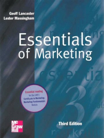 Stock image for Essentials of Marketing : Text and Cases for sale by Better World Books Ltd