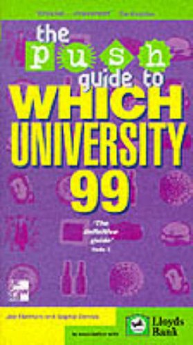 Imagen de archivo de PUSH Guide to Which University 1999 a la venta por WorldofBooks
