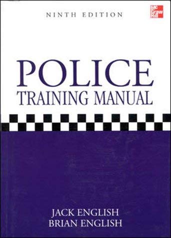 9780077096090: Police Training Manual