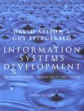 Beispielbild fr Information Systems Development : Methodologies, Techniques and Tools (Information Systems Series) zum Verkauf von Phatpocket Limited