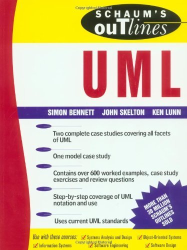 Imagen de archivo de Schaums Outlines: UML a la venta por AwesomeBooks