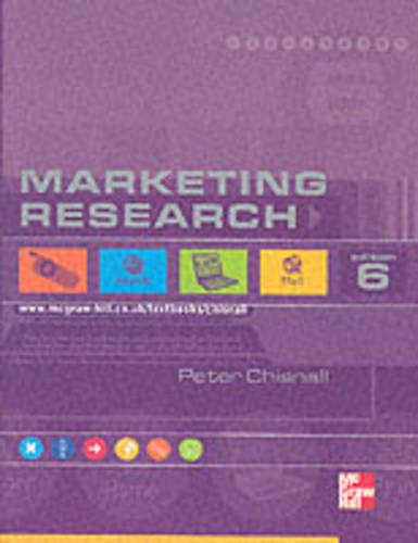 Stock image for Marketing Research for sale by Better World Books Ltd