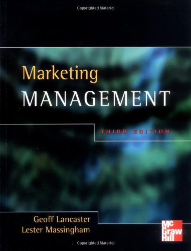 Stock image for Marketing Management (3rd Edn) for sale by Anybook.com