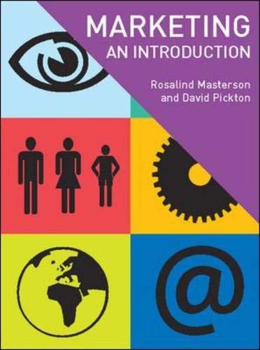 Marketing: An Introduction - Masterson, Rosalind and Pickton, David