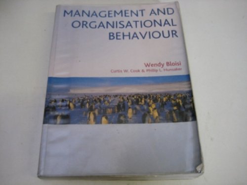 Imagen de archivo de Management and Organisational Behaviour a la venta por AwesomeBooks