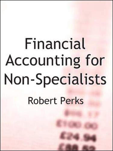 Stock image for Financial Accounting for Non-Specialists for sale by Reuseabook