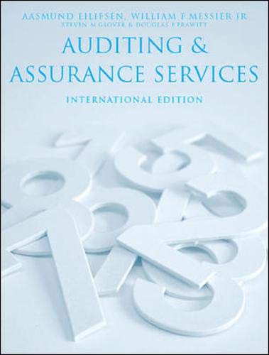9780077104177: Auditing and Assurance Services International Edition