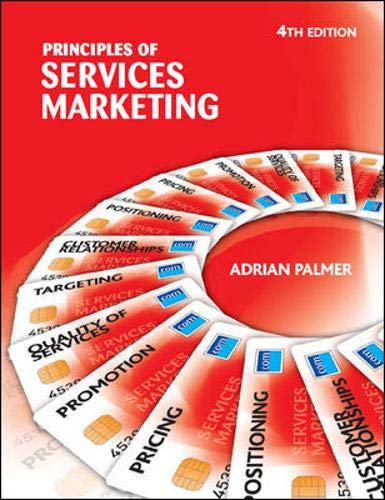 Imagen de archivo de Principles of Services Marketing a la venta por WorldofBooks