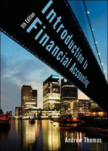 Imagen de archivo de An Introduction to Financial Accounting a la venta por WorldofBooks