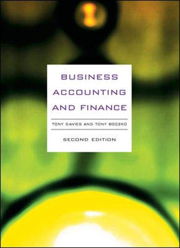 Imagen de archivo de Business Accounting & Finance a la venta por AwesomeBooks