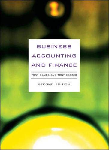 Stock image for Business Accounting & Finance for sale by AwesomeBooks