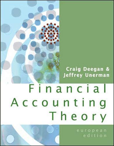 9780077108960: Financial Accounting Theory