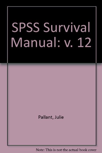 9780077109387: SW: SPSS SM V12 216404 & CD V12 013307 (SPSS Survival Manual)