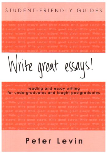 Beispielbild fr Write Great Essays!: Student-friendly Guide zum Verkauf von WorldofBooks