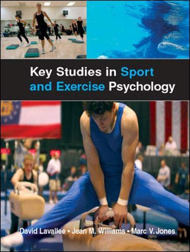 Stock image for Key Studies in Sport and Exercise PsyLavallee, David; Williams, Jean; for sale by Iridium_Books