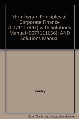 Principles of Corporate Finance (9780077113995) by Allen, Brealey Myers; Swensen, Bruce [Preparer]