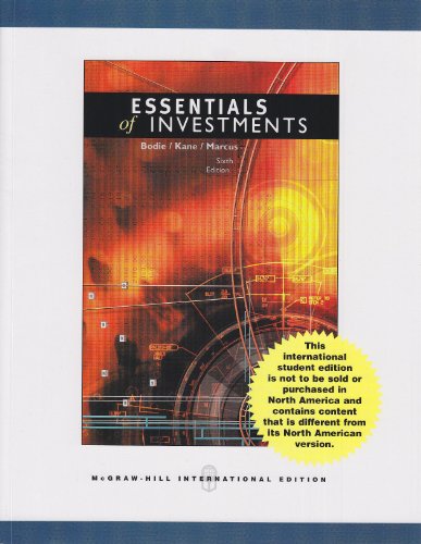 Stock image for (ISE) ESSENTIALS OF INVESTMENTS WITH S&P AND POWERWEB, ALTERNATE EDITION (0071254455) WITH STOCKTRACK COUPON (0077111397): WITH S&P AND POWERWEB,AND STOCKTRACK COUPON for sale by Basi6 International