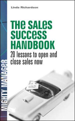 Stock image for The Sales Success Handbook for sale by Goldstone Books