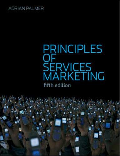 Beispielbild fr Principles of Services Marketing zum Verkauf von AwesomeBooks