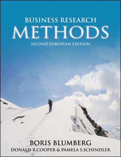 9780077117450: Business Research Methods: second European edition