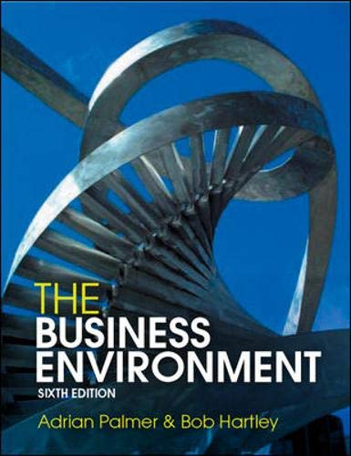 Beispielbild fr The Business Environment zum Verkauf von WorldofBooks