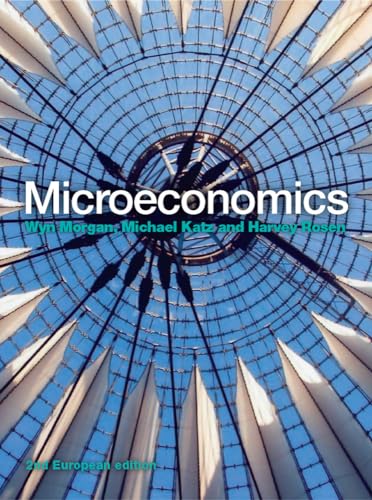 Imagen de archivo de Microeconomics (UK Higher Education Business Economics) a la venta por AwesomeBooks