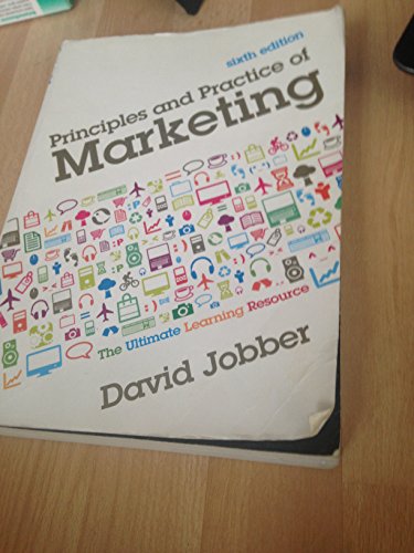 Stock image for Principles and Practice of Marketing for sale by AwesomeBooks