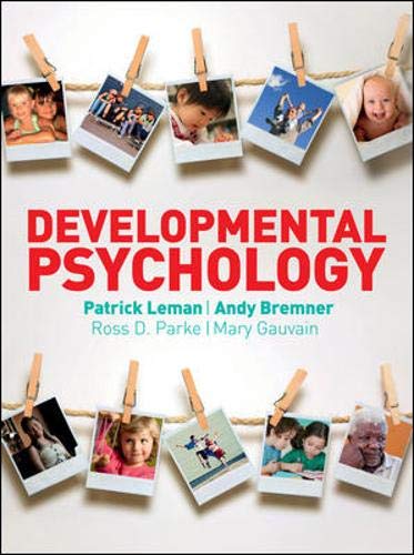 Stock image for Developmental Psychology for sale by medimops