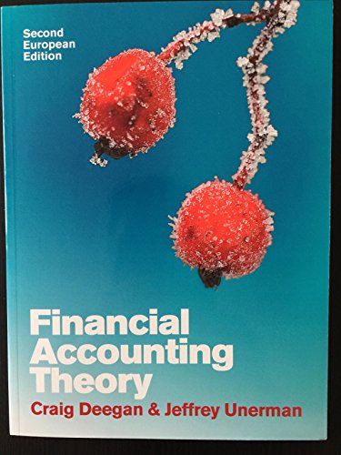 Beispielbild fr Financial Accounting Theory: European Edition (UK Higher Education Business Accounting) zum Verkauf von Brit Books