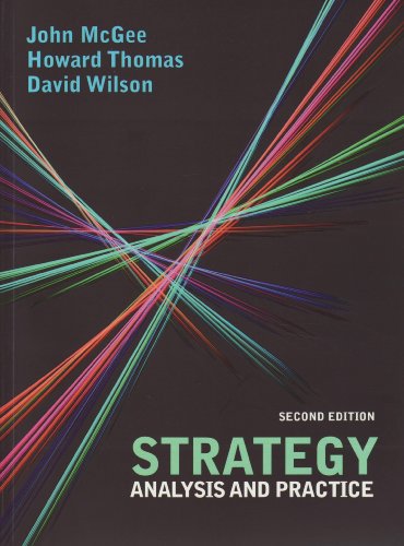 Beispielbild fr Strategy: Analysis and Practice (UK Higher Education Business Accounting) zum Verkauf von AwesomeBooks