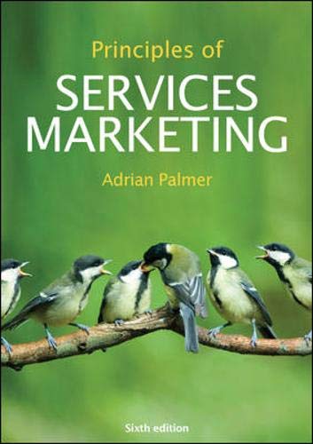 Stock image for Principles of Services Marketing for sale by AwesomeBooks