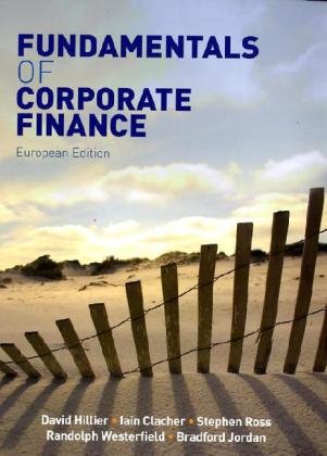 Beispielbild fr Shrinkwrap: Fundamentals of Corporate Finance: European Edition with Connect Plus Card zum Verkauf von medimops