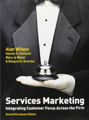 Services Marketing (2nd European Edition) (9780077131715) by Alan M. Wilson