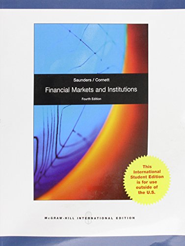 Stock image for Financial Markets And Institutions for sale by Basi6 International