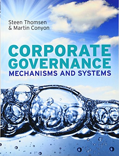Stock image for Corporate Governance: Mechanisms and Systems : Mechanisms and Systems for sale by Better World Books Ltd