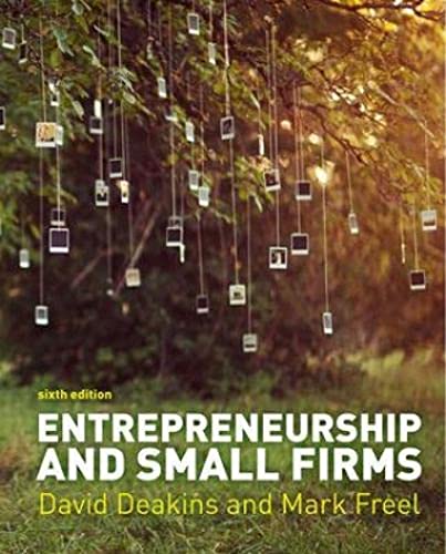 Stock image for Entrepreneurship and Small Firms for sale by Better World Books