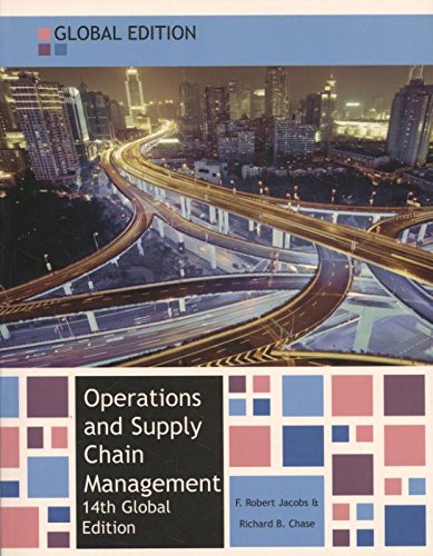 Imagen de archivo de Operations & Supply Chain Management a la venta por AwesomeBooks