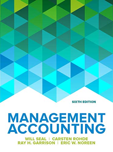 Beispielbild fr Management Accounting, 6e zum Verkauf von Cambridge Rare Books