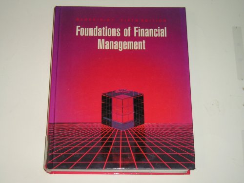 9780077189778: Foundations of Financial Management