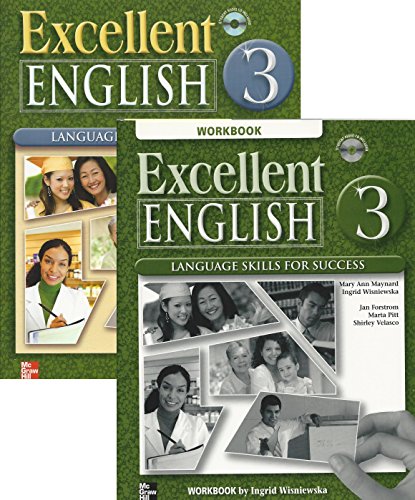 Excellent English Level 3 Student Book with Audio Highlights and Workbook with Audio CD Pack L3: Language Skills For Success (9780077192976) by Maynard, Mary Ann; Wisniewska, Ingrid; Forstrom, Jan; Pitt, Marta; Velasco, Shirley