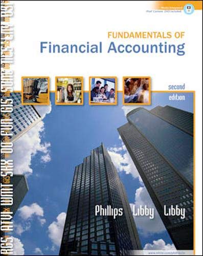 Beispielbild fr Fundamentals of Financial Accounting w/Landry's Restaurants, Inc 2005 Annual Report zum Verkauf von SecondSale