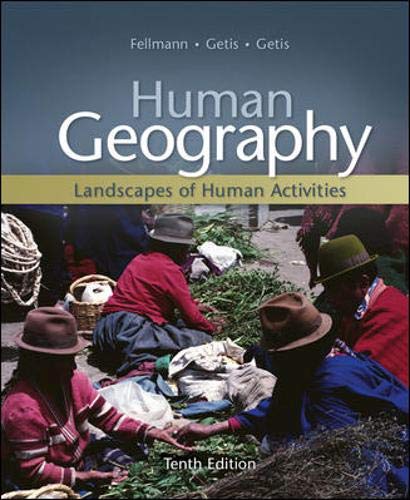 Beispielbild fr Human Geography: Landscapes of Human Activities zum Verkauf von ThriftBooks-Phoenix