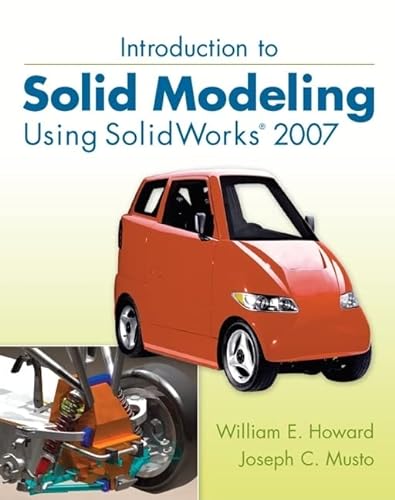 9780077216078: Introduction to Solid Modeling Using SolidWorks 2007