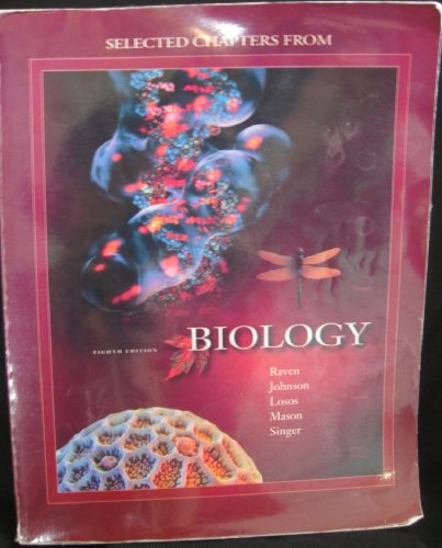 9780077216764: Selected Chapters from Biology Edition: Eighth