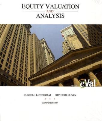 Beispielbild fr Equity Valuation and Analysis with eVal [With CDROM] zum Verkauf von ThriftBooks-Dallas