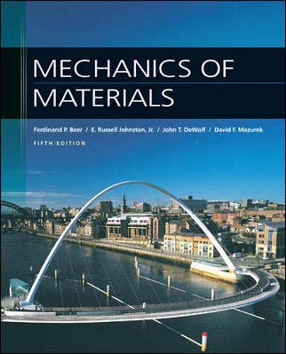 Imagen de archivo de Mechanics of Materials a la venta por Gulf Coast Books