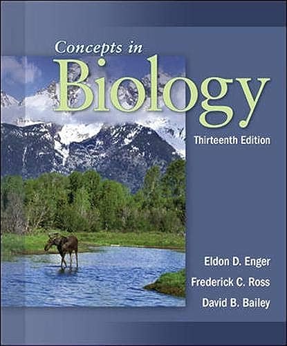 Stock image for Concepts in Biology for sale by Better World Books