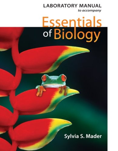 Stock image for Lab Manual to accompany Essentials of Biology for sale by Blue Vase Books
